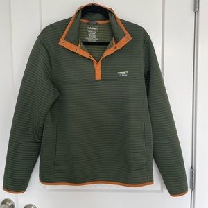 L.L Bean Men's Airlight Knit Pullover - Size Medium